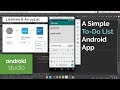 Creating a Simple To-Do List Android App | List View and Array Adapter