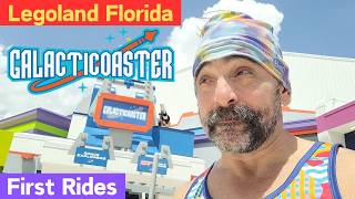 NEW! Galacticoaster! 🚀🎢 + Closed Rides at Legoland Florida?! 🚣😭