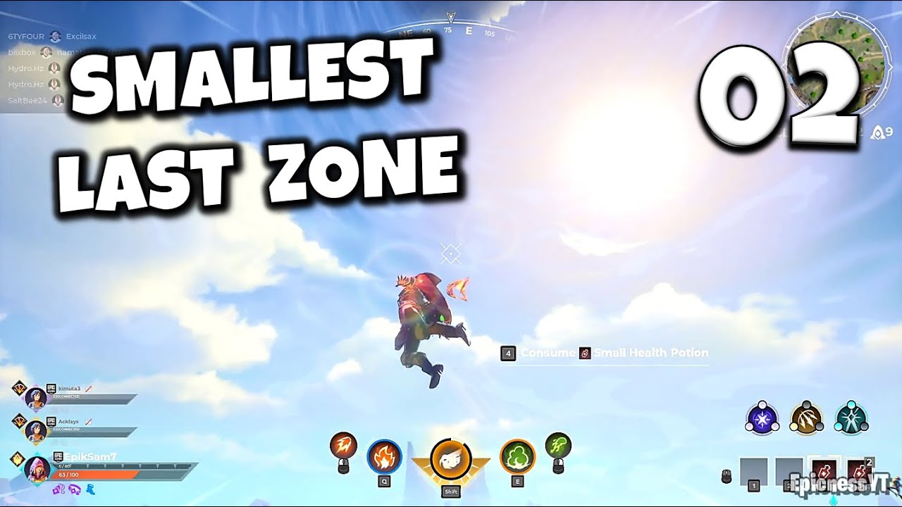 Spellbreak - Smallest Last Zone And 11 Players Live - Gameplay Part 2