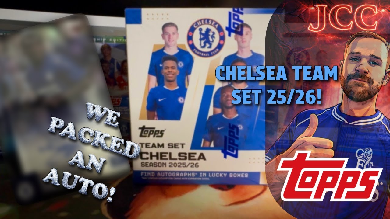 UNBOXING the NEW CHELSEA TEAM SET! 😱🔥 You Won’t BELIEVE what AUTO I Pulled!