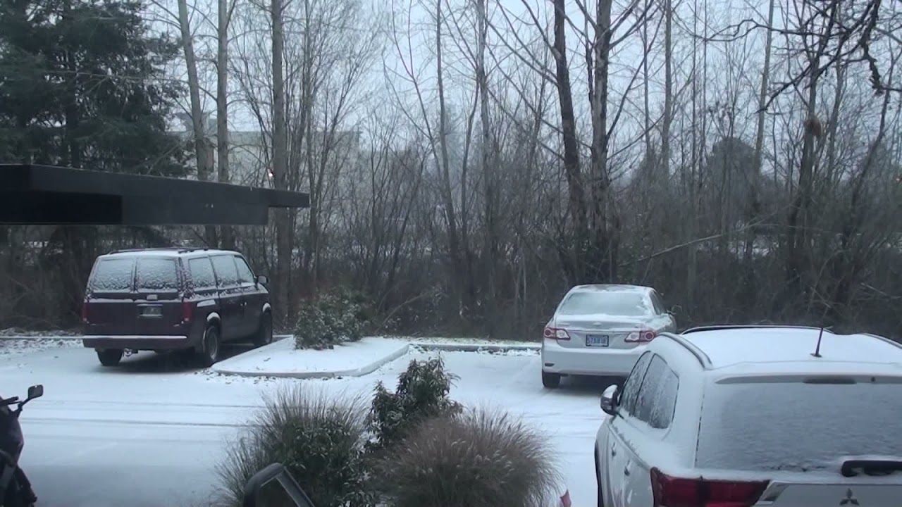 Snow storm Portland Oregon