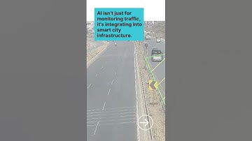 AI Powered Smart City Integration #aitrafficmanagement #anpr #recon #shorts #numberplatedetection