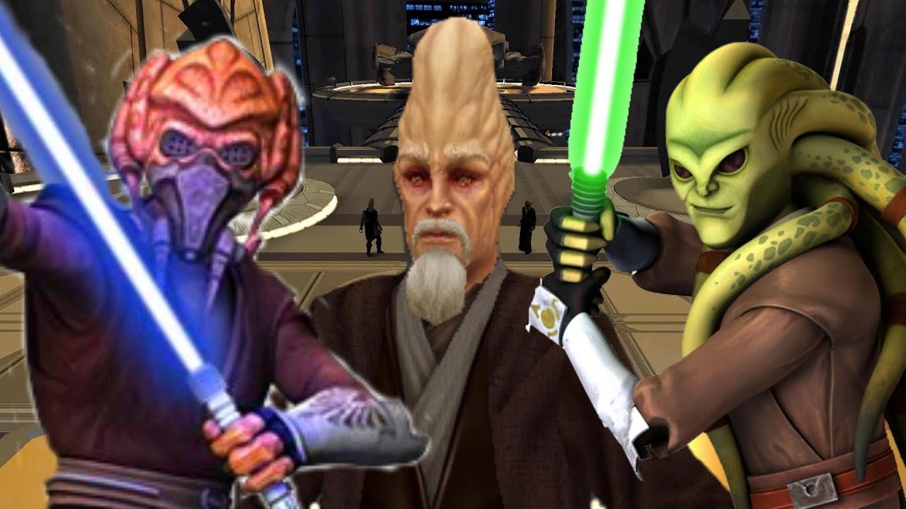 Kit Fisto vs Plo Koon vs Ki Adi Mundi Ai Battle YouTube