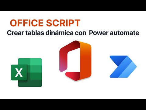 Crea Tablas con Office Scripts y Power Automate 🚀 - YouTube