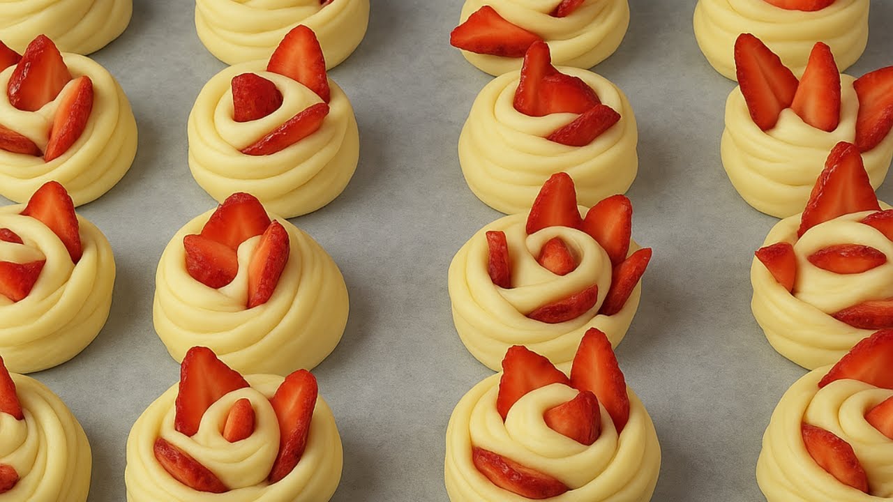 Everyone thinks this is puff pastry! Sweet bread rolls with a new ...