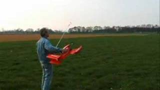 2th flight with the Hydroplane (end with crash)