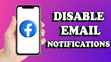 How To Disable Facebook Email Notifications | Easy In (2022)