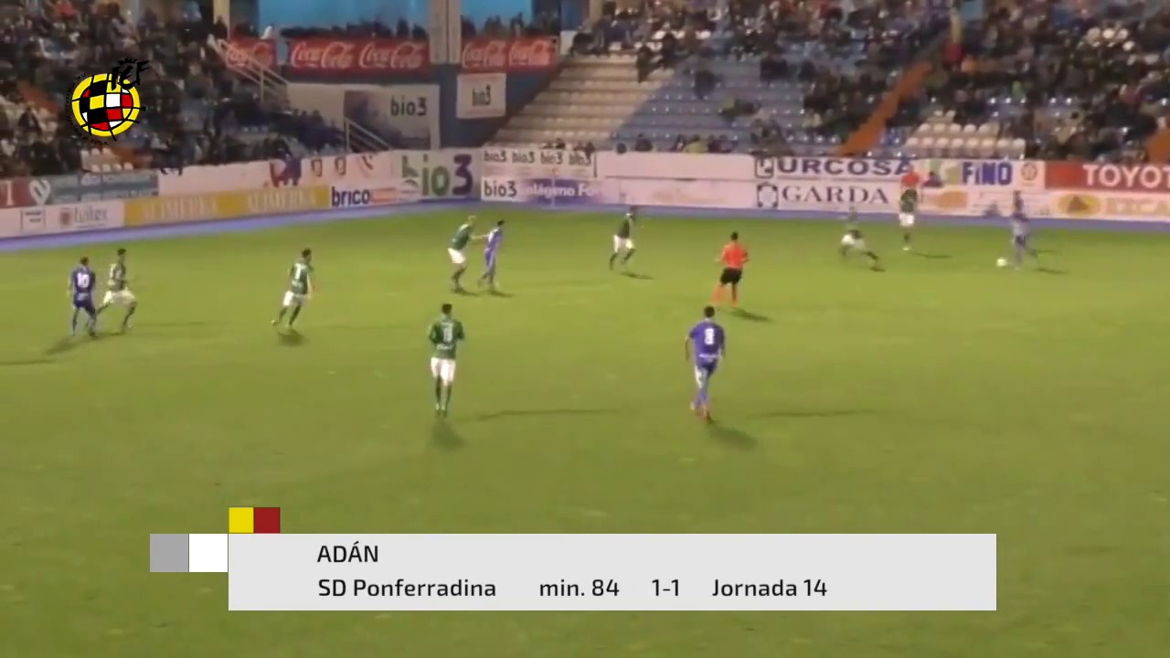 Mejor Gol de la Temporada (2016-17) en 2ªB: Grupo I | Adán SD Ponferradina - 2b wallpaper