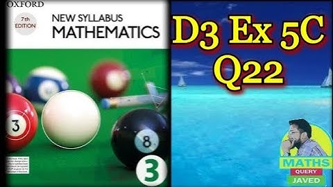 Q22 || Ex-5C || NSM || D3 ||  Application of mathematics in practical situation || in Urdu Hindi