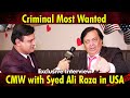 CMW Syed Ali Raza with Arshad Choudhry in USA