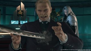 HARD MODE ITEMS CANNOT BE USED FINAL FANTASY VII REMAKE PART 30 SEPHIROTH KILLS PRESIDENT SHINRA