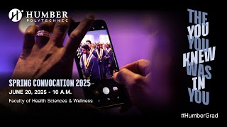 #HumberGrad Spring 2025 | Ceremony 10 of 11 | June 20 at 10 a.m.
