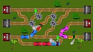 Train Track Maze - Classic Make Puzzle Game - (Level 51 - 58) Gameplay #7 screenshot 5