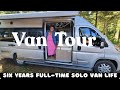 Van Tour Part 1| Exquisite Cozy  Design Perfect for Full-Time Solo Travelers | #whereistiffany Mp3 Song