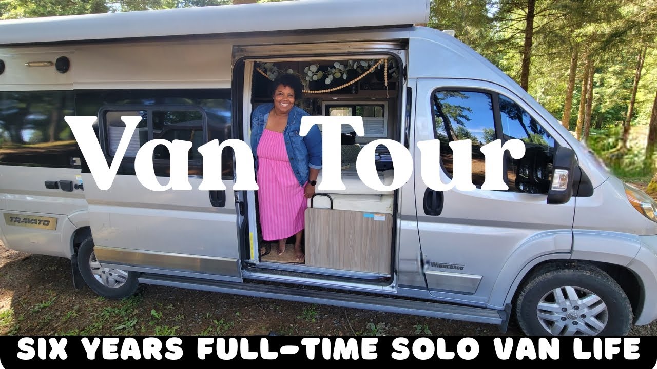 Van Tour Part 1| Exquisite Cozy  Design Perfect for Full-Time Solo Travelers | 