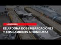 Eeuu dona dos embarcaciones y seis camiones a honduras