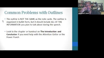 SPE 100 2020 Video 08 - Informative Speech Series 3