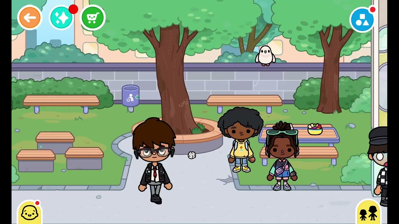 The emo boy and the pickme girl part 1 toca story