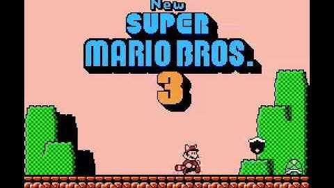 New Super Mario Bros 3 English Translation for NES Released!!!