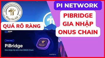 Pi Network l Pibridge Gia Nhập Onus Chain l Blog Của Hải