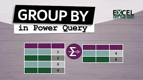 Summarizing Data with Group By in Power Query