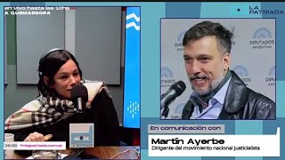 «Sturzenegger es el arquetipo de Martinez de Hoz» Martín Ayerbe en FM La Patriada 18.06.26