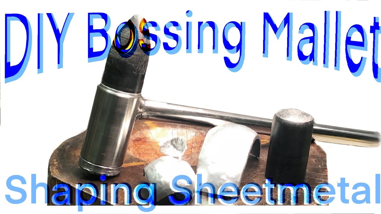 How to make your own heavy Bossing Mallet with exchangeable heads YouTube