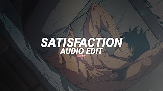 satisfaction (push push push) - benny benassi [edit audio]