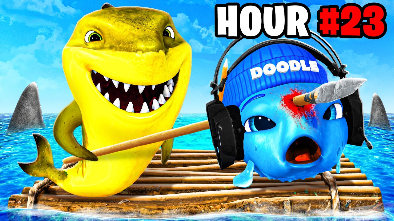 We Survived 24 Hours STRANDED AT SEA.. - YouTube