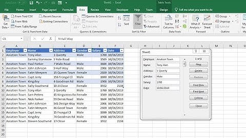 How to Create an Excel Data Entry Form Without VBA Codes