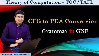 Context Free Grammar (CFG) to Push Down Automata (PDA) - Part 2 thumbnail