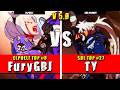 GGST | FuryGRJ (Elphelt) VS TY (Sol Badguy) | Guilty Gear Strive High level gameplay