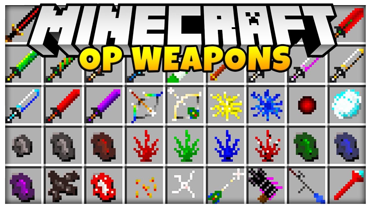 Overpowered Swords Mod (Minecraft 1.12.2) Minecraft Mod