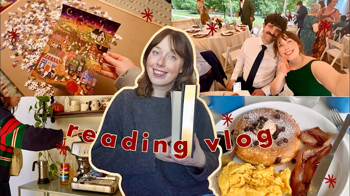 starting 75 booked reading challenge (2 books & 900 Pages) - cozy reading vlog!