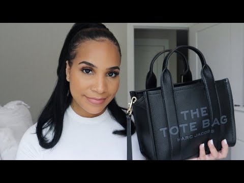 MARC JACOBS MINI LEATHER TOTE BAG REVIEW | MARC JACOBS THE LEATHER MINI TRAVELER TOTE BAG
