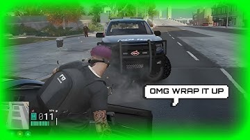 Hydra Attempt To Clap Cop RGB | NoPixel GTA RP | NoPixel Clips