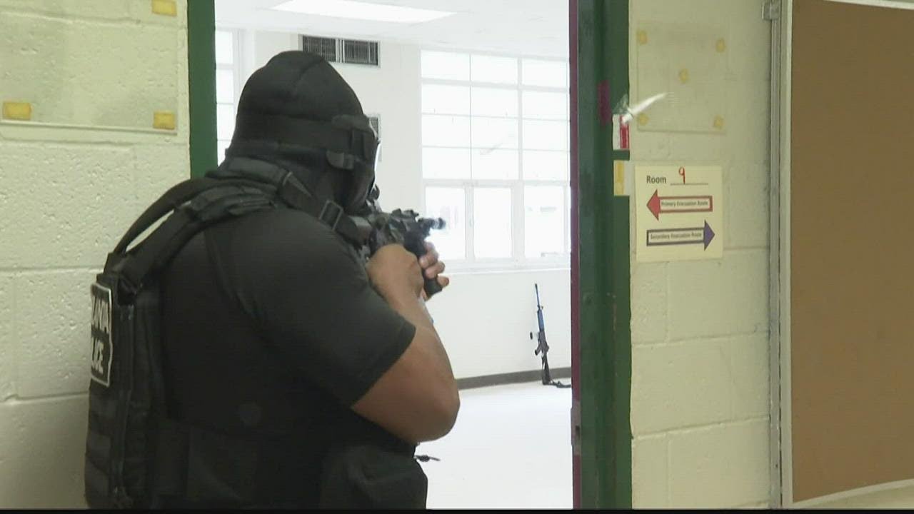 Atlanta Police conducts active school shooter training following Uvalde massacre