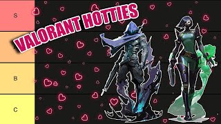 The HOTTEST AGENTS of VALORANT | Agent Tier List