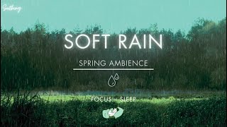 Soft Rain On Grass | NO ADS | Soothing Gentle Rain Sounds For Sleeping🌧 screenshot 5