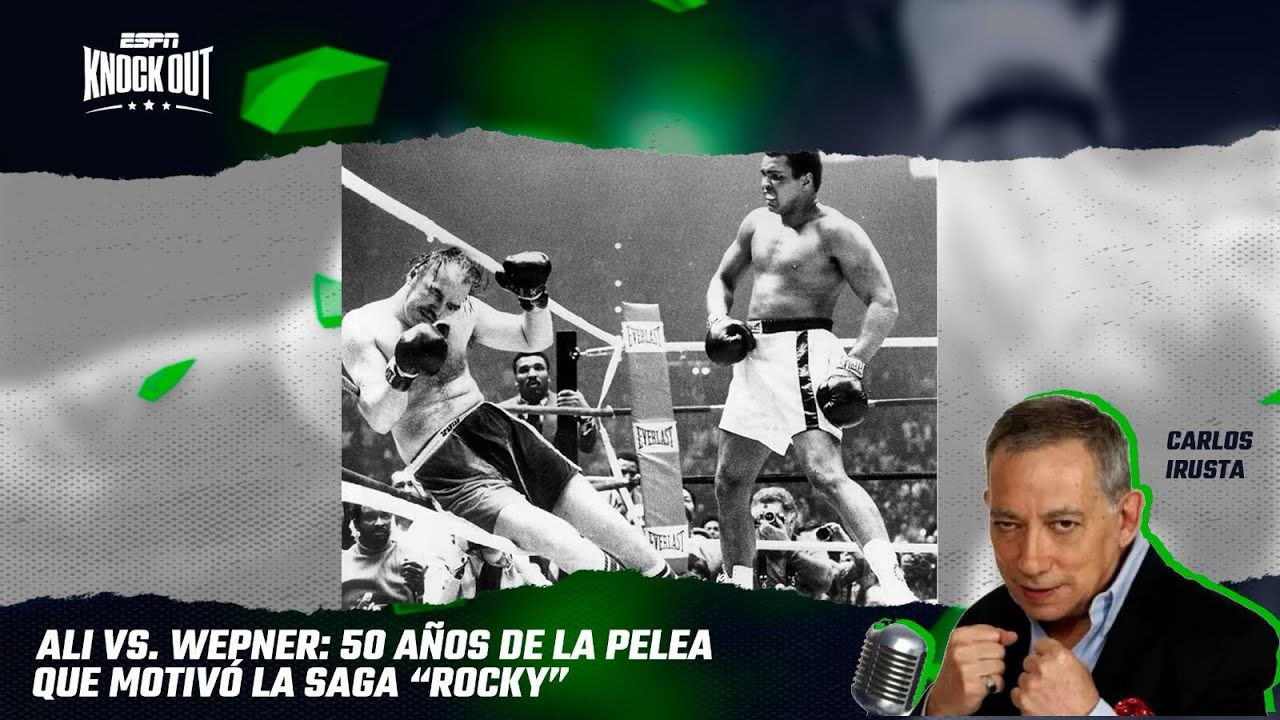 Ali vs. Wepner: 50 años de la pelea que inspiró a la saga “Rocky” - YouTube