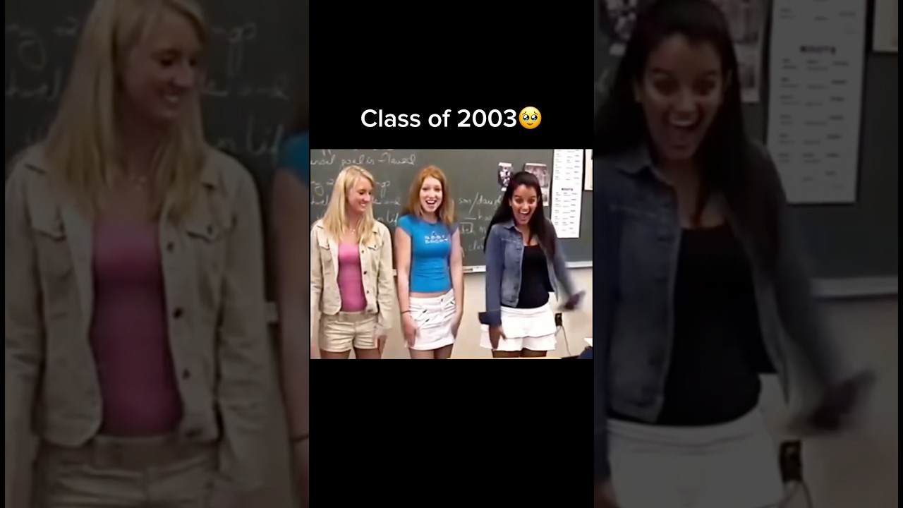 Старшая школа в начале 2000-х🥹