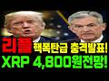 [리플 전망]🔥오밤중 충격발표.. 피토하는 심정으로 말씀드립니다.. 반드시 '이때'까지는...🔥#엑스알피전망 #xrp전망