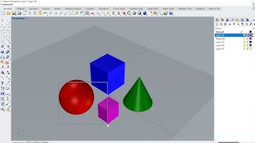 How to Use Layers in Rhino