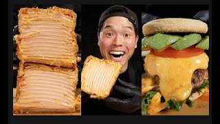 best of cheese foods 🧀  | mukbang | cooking | asmr #8