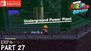 Super Mario Odyssey Gameplay Part 27 Metro Kingdom  Underground Power Plant  Nintendo Switch