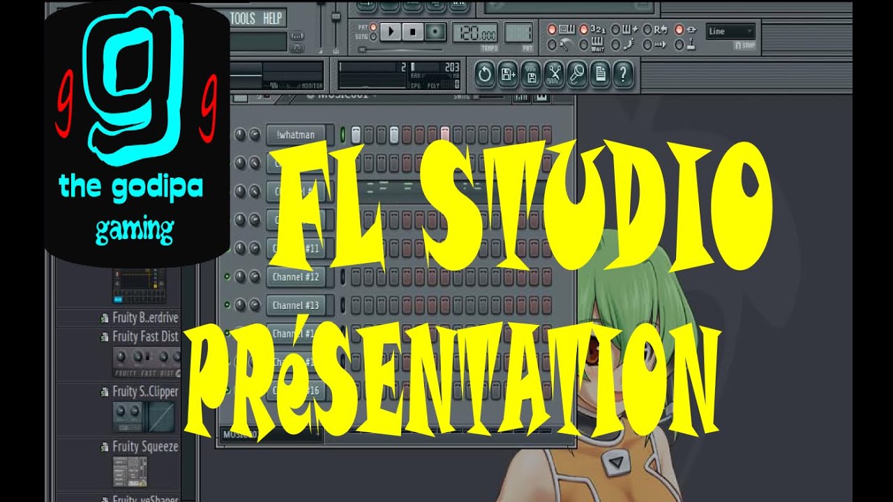 FL STUDIO présentation de l'interface est des options(hd) - YouTube