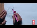 circle drawing || easy drawing |  very easy and very beautiful drawing / Beautiful drawing easy