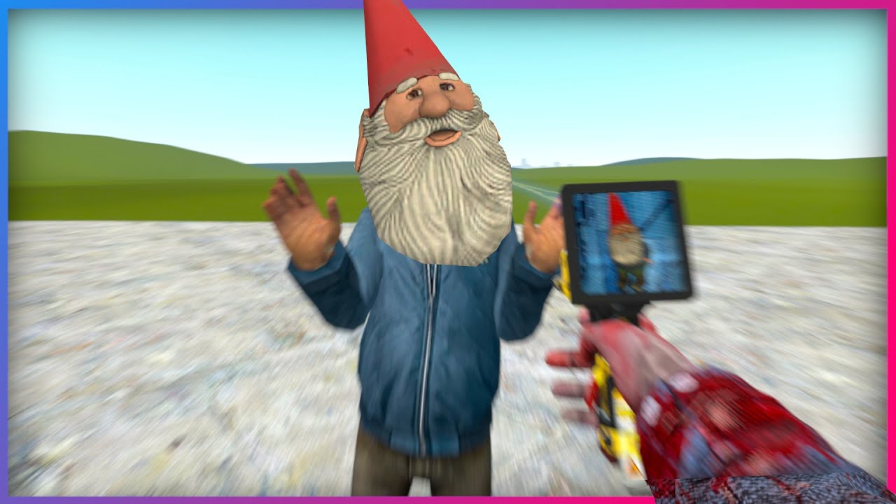 Mobile Garry's mod knock off has gnome in secret room : r/gmod