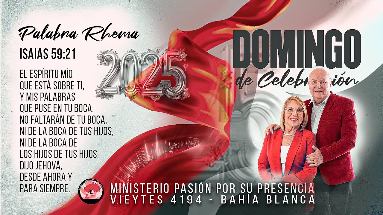 DOMINGO 16-03-25 - REUNION EN VIVO - PASION POR SU PRESENCIA - YouTube