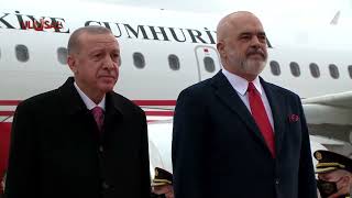 Cumhurbaşkanı Erdoğan Türkiye-Arnavutluk Dostluğunu Taçlandırıyoruz